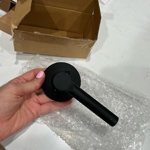 Black Interior Dummy Door Handles